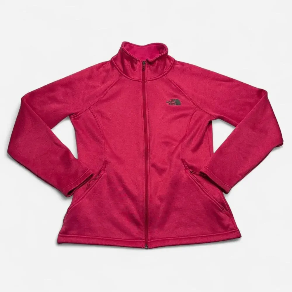 The North Face Women’s Pink Full Zip Fleece Jacket Size Medium Outdoor Y2K